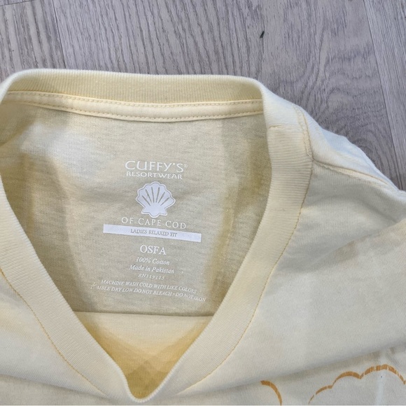 Cuffy’s Yellow Cotton Nightshirt Lounge Dress XL OS - Picture 3 of 6